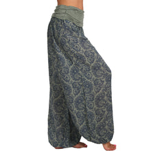 Load image into Gallery viewer, National Style Printed Long Wide Leg Pants Casual Pants Harlan Pants