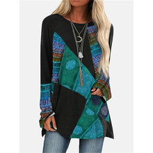 Load image into Gallery viewer, 2024 Newt-Shirt Casual Long Sleeve Crewneck Printed T-Shirt High Quality Comfortable Clothing Large Versio Of Women'S Long Sleev