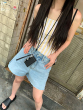 Load image into Gallery viewer, New Striped One-piece Swimsuit Women's Simple Ins Style Strapless Girls' Hot Spring Swimsuit