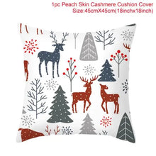 Load image into Gallery viewer, 45cm Christmas Cushion Cover Navidad Merry Christmas Decorations For Home 2023 Xmas Noel Cristmas Ornaments New Year Gifts 2024