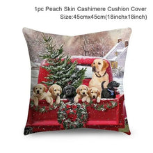 Load image into Gallery viewer, 45cm Christmas Cushion Cover Navidad Merry Christmas Decorations For Home 2023 Xmas Noel Cristmas Ornaments New Year Gifts 2024
