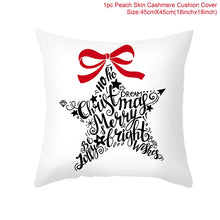 Load image into Gallery viewer, 45cm Christmas Cushion Cover Navidad Merry Christmas Decorations For Home 2023 Xmas Noel Cristmas Ornaments New Year Gifts 2024