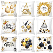 Load image into Gallery viewer, 45cm Christmas Cushion Cover Navidad Merry Christmas Decorations For Home 2023 Xmas Noel Cristmas Ornaments New Year Gifts 2024