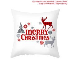 Load image into Gallery viewer, 45cm Christmas Cushion Cover Navidad Merry Christmas Decorations For Home 2023 Xmas Noel Cristmas Ornaments New Year Gifts 2024
