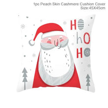 Load image into Gallery viewer, 45cm Christmas Cushion Cover Navidad Merry Christmas Decorations For Home 2023 Xmas Noel Cristmas Ornaments New Year Gifts 2024