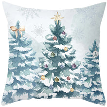 Load image into Gallery viewer, 45cm Merry Christmas Cushion Cover Pillowcase 2023 Christmas Decorations for Home Ornament New Year Christmas Decor