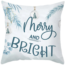 Load image into Gallery viewer, 45cm Merry Christmas Cushion Cover Pillowcase 2023 Christmas Decorations for Home Ornament New Year Christmas Decor