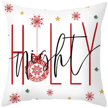 Load image into Gallery viewer, 45cm Merry Christmas Cushion Cover Pillowcase 2023 Christmas Decorations for Home Ornament New Year Christmas Decor