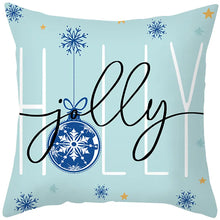 Load image into Gallery viewer, 45cm Merry Christmas Cushion Cover Pillowcase 2023 Christmas Decorations for Home Ornament New Year Christmas Decor