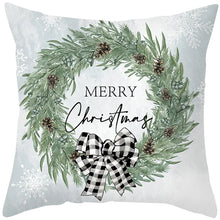 Load image into Gallery viewer, 45cm Merry Christmas Cushion Cover Pillowcase 2023 Christmas Decorations for Home Ornament New Year Christmas Decor
