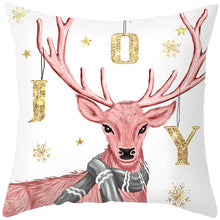 Load image into Gallery viewer, 45cm Merry Christmas Cushion Cover Pillowcase 2023 Christmas Decorations for Home Ornament New Year Christmas Decor