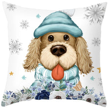 Load image into Gallery viewer, 45cm Merry Christmas Cushion Cover Pillowcase 2023 Christmas Decorations for Home Ornament New Year Christmas Decor