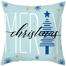 Load image into Gallery viewer, 45cm Merry Christmas Cushion Cover Pillowcase 2023 Christmas Decorations for Home Ornament New Year Christmas Decor