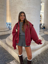 Load image into Gallery viewer, Casual Zipper Solid Color Women's Pu Leather Jacket Retro Lapel Long Sleeved Short Coat 2024 Ladies High Street Fall Outerwears