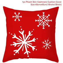 Load image into Gallery viewer, Christmas Cushion Cover Merry Christmas Decorations for Home Christmas Ornament Navidad Noel Xmas Gifts Happy New Year