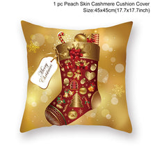 Load image into Gallery viewer, Christmas Cushion Cover Merry Christmas Decorations for Home Christmas Ornament Navidad Noel Xmas Gifts Happy New Year