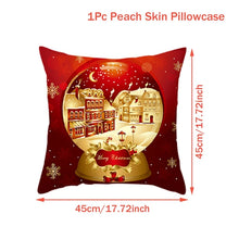 Load image into Gallery viewer, Christmas Cushion Cover Merry Christmas Decorations for Home Christmas Ornament Navidad Noel Xmas Gifts Happy New Year