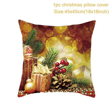 Load image into Gallery viewer, Christmas Cushion Cover Merry Christmas Decorations for Home Christmas Ornament Navidad Noel Xmas Gifts Happy New Year