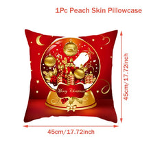 Load image into Gallery viewer, Christmas Cushion Cover Merry Christmas Decorations for Home Christmas Ornament Navidad Noel Xmas Gifts Happy New Year