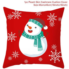 Load image into Gallery viewer, Christmas Cushion Cover Merry Christmas Decorations for Home Christmas Ornament Navidad Noel Xmas Gifts Happy New Year
