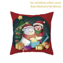 Load image into Gallery viewer, Christmas Cushion Cover Merry Christmas Decorations for Home Christmas Ornament Navidad Noel Xmas Gifts Happy New Year