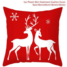 Load image into Gallery viewer, Christmas Cushion Cover Merry Christmas Decorations for Home Christmas Ornament Navidad Noel Xmas Gifts Happy New Year
