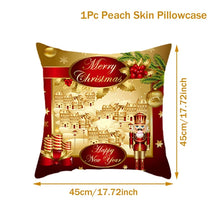 Load image into Gallery viewer, Christmas Cushion Cover Merry Christmas Decorations for Home Christmas Ornament Navidad Noel Xmas Gifts Happy New Year