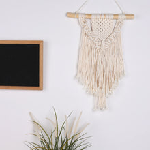 Load image into Gallery viewer, Macrame Woven Wall Hanging Boho Home Chic Bohemian Geometric Art Decor Beautiful Apartment Dorm Room Decoration Tapestry