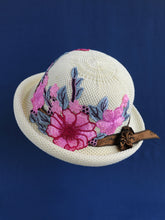 Load image into Gallery viewer, New Ethnic Style Embroidery Spring Knitted Fisherman Hat Sunscreen Sunshade Hat Women's Summer Top Hat Tide Versatile Pot Hat
