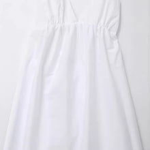 Load image into Gallery viewer, Summer New Women's Clothing Suspender V-neck Solid Color Versatile Backless Dress