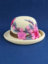 Load image into Gallery viewer, New Ethnic Style Embroidery Spring Knitted Fisherman Hat Sunscreen Sunshade Hat Women's Summer Top Hat Tide Versatile Pot Hat