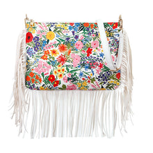 Load image into Gallery viewer, Fashionable and Personalized Printed Tassel Bag, One Shoulder Crossbody Bag, Rose Large Bag, Women's Bag