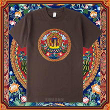 Load image into Gallery viewer, Ten Free Charms Wheel Short Sleeved Men's/women's New Sportswear, Half Sleeved High-end Pure Cotton Couple T-shirt