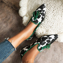 Load image into Gallery viewer, New Fashion Pointed Muller Shoes 40-43 Size Leopard Pattern Casual Single Shoe