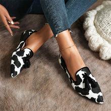 Load image into Gallery viewer, New Fashion Pointed Muller Shoes 40-43 Size Leopard Pattern Casual Single Shoe