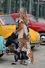 Load image into Gallery viewer, Summer New Pocket Off Shoulder Print Loose Relaxed Dopamine Dress