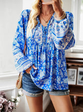 Load image into Gallery viewer, Autumn Style Commuter Print Long Sleeve Shirt