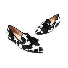Load image into Gallery viewer, New Fashion Pointed Muller Shoes 40-43 Size Leopard Pattern Casual Single Shoe