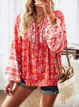 Load image into Gallery viewer, Autumn Style Commuter Print Long Sleeve Shirt