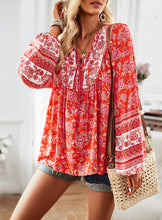 Load image into Gallery viewer, Autumn Style Commuter Print Long Sleeve Shirt