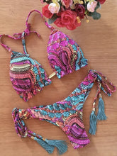 Load image into Gallery viewer, Bikini Women's Swimsuit New Swimwear Female Sexy Bikinis Set Push up Swimming for Bathing Suit Women Swimsuits