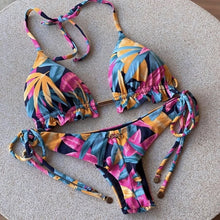 Load image into Gallery viewer, Bikini Women's Swimsuit New Swimwear Female Sexy Bikinis Set Push up Swimming for Bathing Suit Women Swimsuits