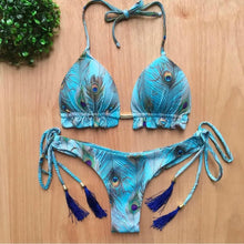 Load image into Gallery viewer, Bikini Women's Swimsuit New Swimwear Female Sexy Bikinis Set Push up Swimming for Bathing Suit Women Swimsuits