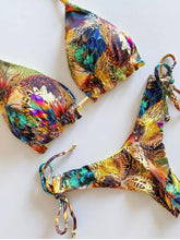 Load image into Gallery viewer, Popular Womens Beachwear Sexy Bikinis Set Hot Sport Swimwear Push-Up Padded Swimsuit  Exquisite Bather Swimwear