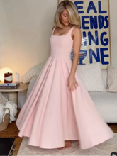 Load image into Gallery viewer, 2025 Polka Dot Maxi Dresses Women Elegant Square Neck Lotus Hem Long Gowns Chic Lady Sleeveless High Waist Cinched Summer Robes