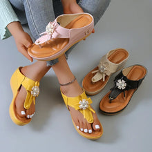 Load image into Gallery viewer, Summer Sandals Women 2024 Big Size Platform Sandals Wedges Flip Flops Comfortable Slippers Ladies Non-Slip Open Toe Beach Shoes