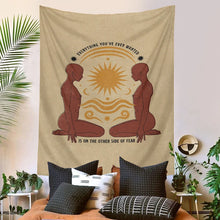 Load image into Gallery viewer, Tarot Card Alien Tapestry Wall Hanging Mandala Boho Witchcraft Bohemian Style Decoration Mattress Dorm Room Poster Tapestry