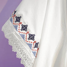 Load image into Gallery viewer, Vintage Embroidered Top Women'S Tops Bohemian Style T Shirt Showing Thin Mid Length Loose Chic Top Youthful Woman Clothes