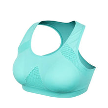 Load image into Gallery viewer, Women Breathable Sports Bra Absorb Sweat Shockproof Padded Gym Running Fitness Double Layer Seamless Yoga Sports Bra Underwear