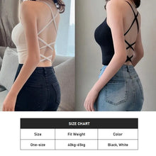 Load image into Gallery viewer, Women Cross Strap Sports Bra Top Women Push Up Sport Bra Yoga Gym Crop Top Brassiere Fitness Top Sport Bra Breathable Bras